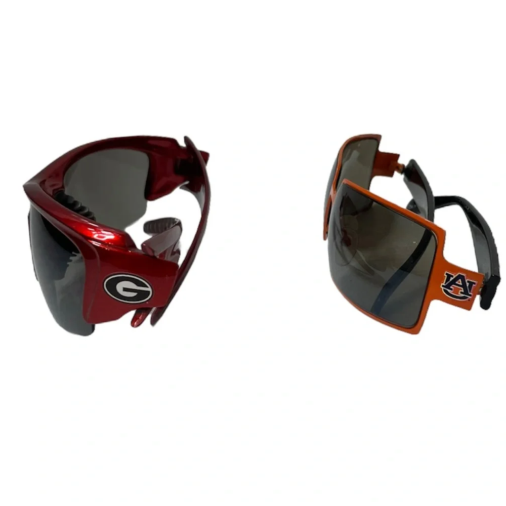 2 Pair Sunglasses Sports College Teams Georgia State & Auburn University Bundle